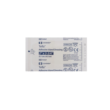 Cardinal Health Telfa White Adhesive Strip, 2 x 3-3/4 Inch