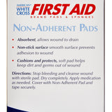 Dukal American White Cross Nonadherent Dressing, 2 x 3 Inch