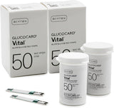 Arkray Glucocard Vital Blood Glucose Test Strips, 50 Count