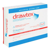 Drawtex Hydroconductive Wound Dressing, Sterile, 3" x 3"