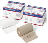 JOBST Compri2, Two-Layer Compression Bandage System, No Closure, Tan, Elastic / Nonwoven, Nonsterile, 40 mmHg, 9.75 to 12.5" Length - 7627101-Single - LL Medico