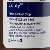 Cardinal Health Curity Nonimpregnated Wound Packing Strip, ¼ Inch x 5 Yard
