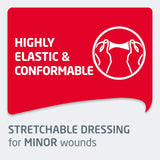 BSN Medical Leukoplast Elastic Adhesive Strip, 1-1/2 x 2 Inch