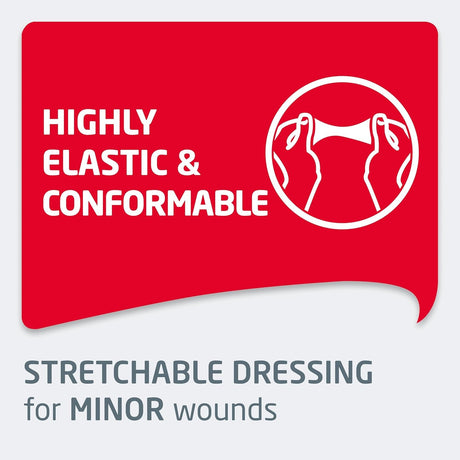 BSN Medical Leukoplast Elastic Adhesive Strip, 1-1/2 x 2 Inch