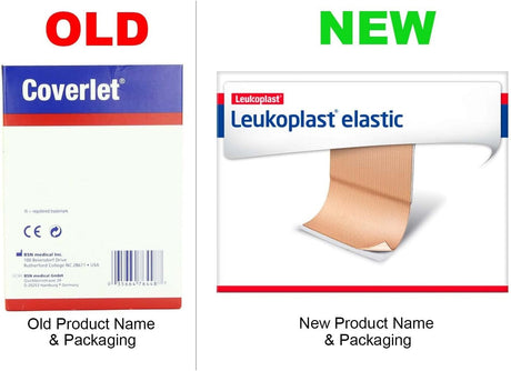 BSN Medical Leukoplast Fabric Adhesive Strip, Toe shield, 1-3/8 x 2-1/2 Inch