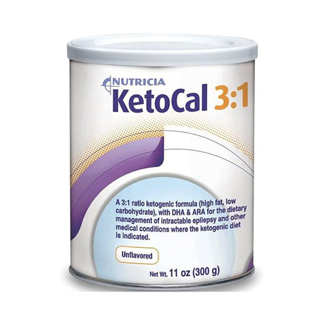 KetoCal 3:1 Oral Supplement Powder, Unflavored, 11 oz