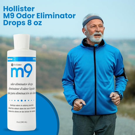 Hollister M9 Unscented Odor Eliminator Drops, 8 oz