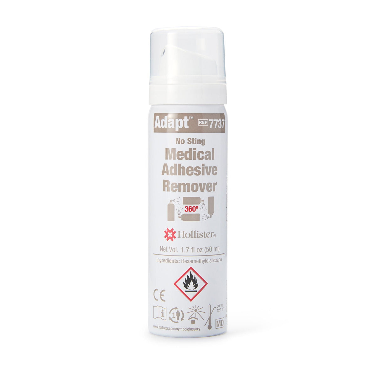Adapt Medical Adhesive Remover, Liquid, Alcohol Free, 1.7 oz - 7737-Single - LL Medico