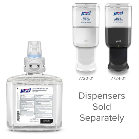 Purell Healthcare Advanced Hand Sanitizer Gel Refill for ES8 Dispenser, 1200 mL
