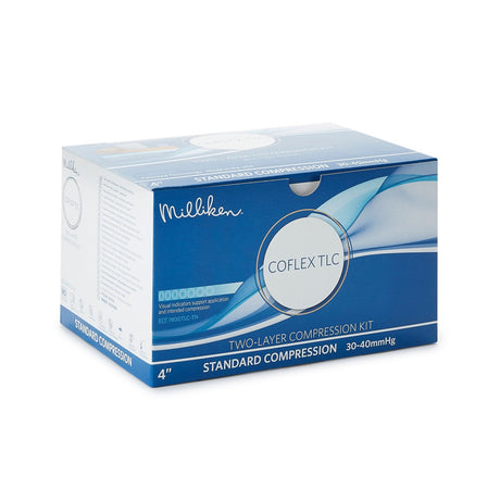 CoFlex TLC, Two-Layer Compression Bandage System, Self-Adherent, Tan, Nonsterile, 30 to 40 mmHg - 7800TLC-TN-Single - LL Medico