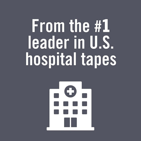 3M Nexcare Paper Medical Tape, 1 Inch x 10 Yard, White