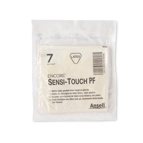 Ansell Encore Sensi-Touch PF Sterile Latex Surgical Gloves, Size 7, 50 Pairs