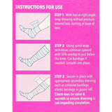 UnnaRite C Unna Boot with Calamine and Zinc Oxide, 4 Inch x 10 Yard