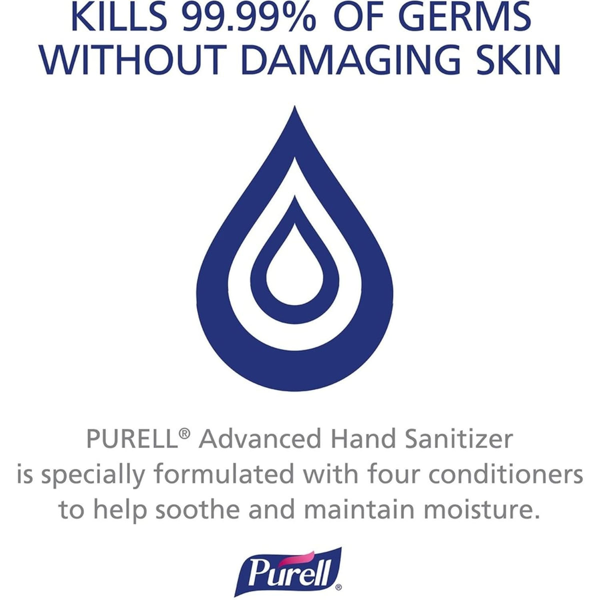 Purell Advanced Green Certified Hand Sanitizer Foaming Gel, 1200 mL Dispenser Refill Bottle