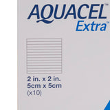 ConvaTec Aquacel Extra Gelling Fiber Wound Dressing, Square Sterile - 420671 - LL Medico