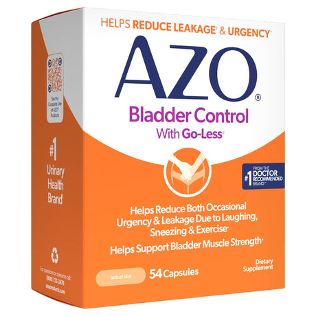 AZO Bladder Control with Go-Less Capsules, 300 mg - 787651760025 - LL Medico