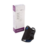 DJO ProCare ComfortForm Wrist Brace with Palmar Stay, Aluminum/Foam/Lycra, Black