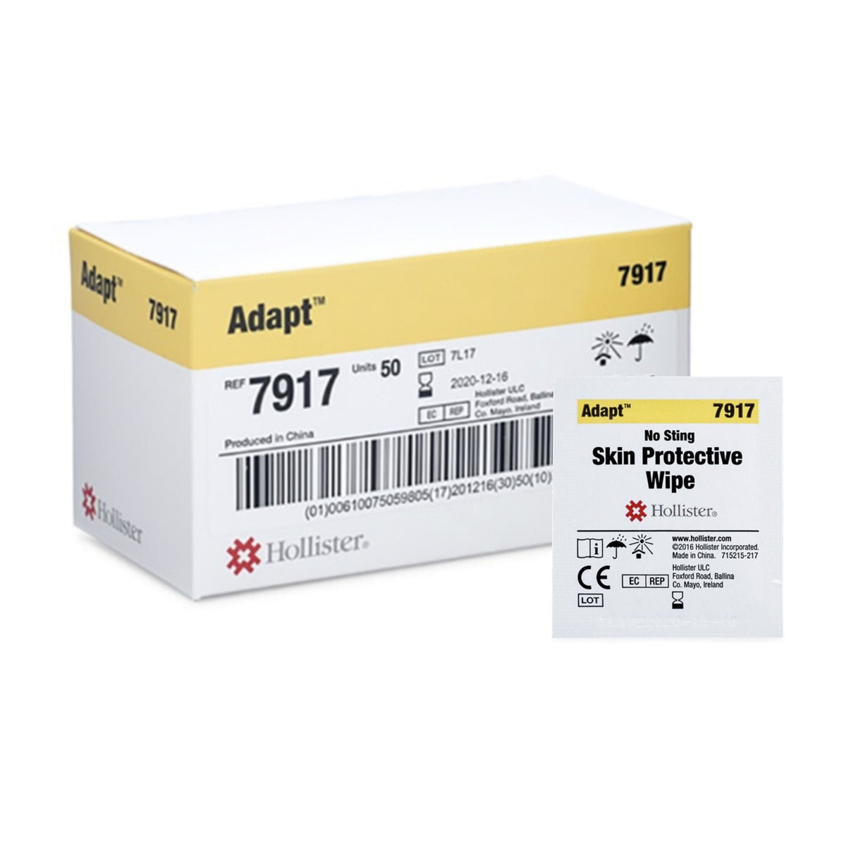 Adapt No Sting Skin Protective Wipe - 7917 - LL Medico