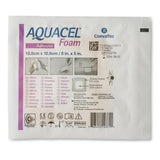 Aquacel Silicone Adhesive with Border Silicone Foam Dressing, 5 x 5 Inch