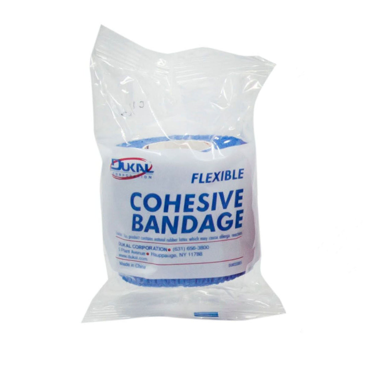 Dukal Cohesive Bandage, Self-Adherent Closure, 2" x 5 yd, Assorted Colors, Elastic, Standard Compression, NonSterile - 8025AS-Box - LL Medico