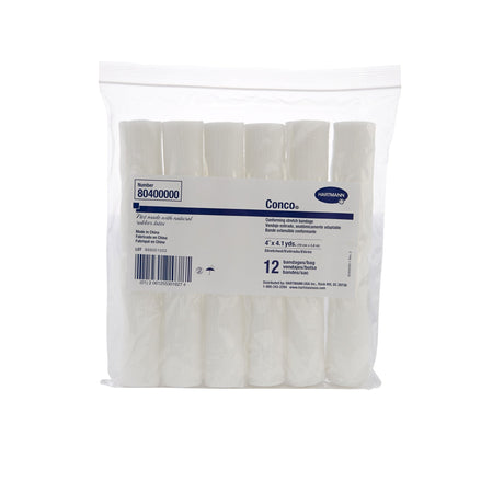 Hartmann Conco NonSterile Conforming Bandage, 4 Inch x 4-1/10 Yard, 1-Ply