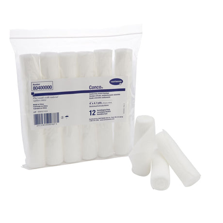 Hartmann Conco NonSterile Conforming Bandage, 4 Inch x 4-1/10 Yard, 1-Ply