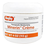 Rugby Minerin Therapeutic Moisturizing Crème, Fragrance-Free, 4 oz Jar