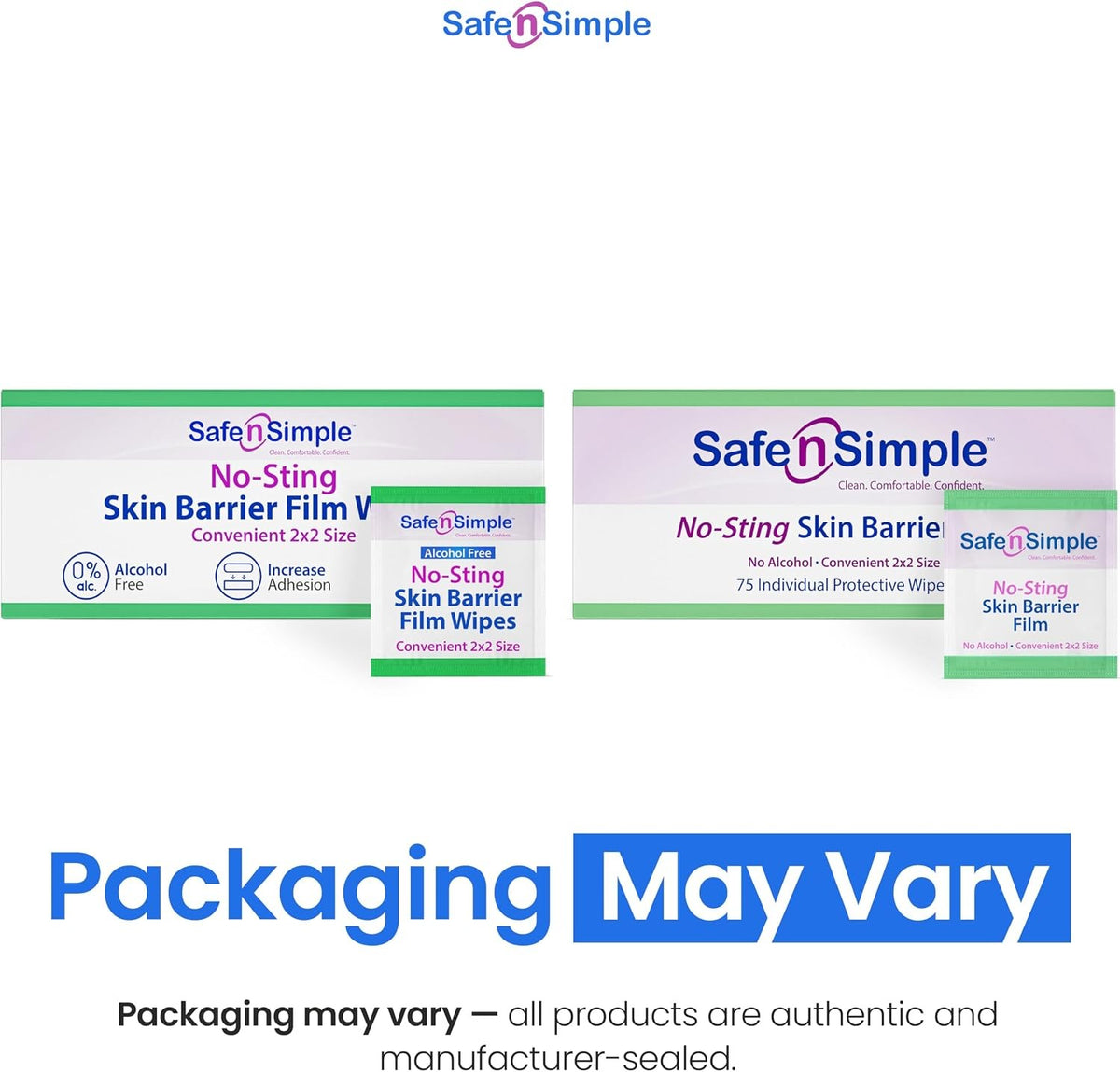 Safe n Simple No-Sting Skin Barrier Film, Unscented