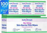 Safe n Simple No-Sting Skin Barrier Film, Unscented
