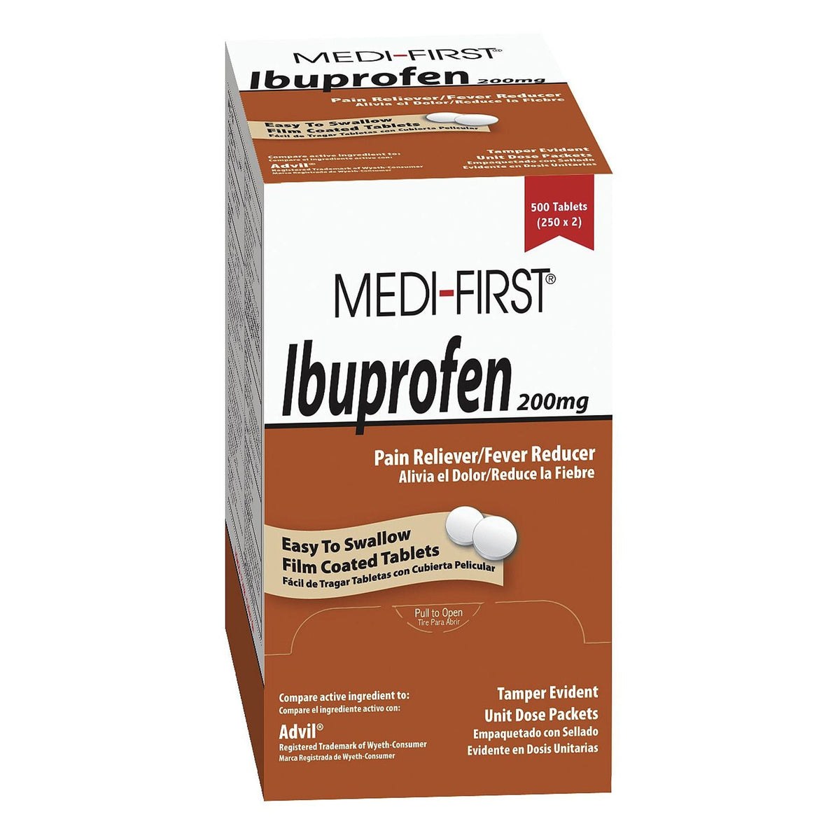 Medi-First Ibuprofen, 200 mg, Tablet - 80813 - LL Medico