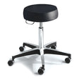 Exam Stool McKesson Without Backrest Pneumatic Height Adjustment 5 Casters Black