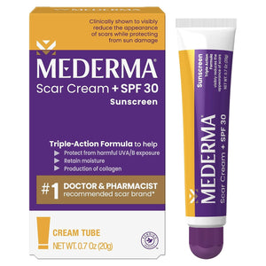 Mederma Scar Cream + SPF 30 Sunscreen Cream, 0.7 oz