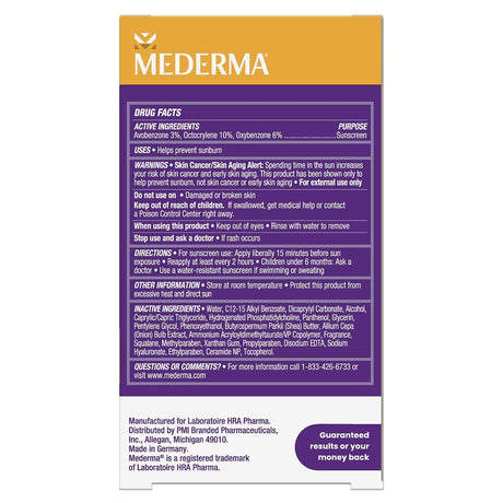 Mederma Scar Cream + SPF 30 Sunscreen Cream, 0.7 oz