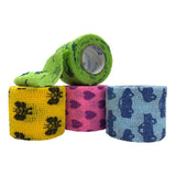 CoFlex Self-Adherent Cohesive Bandage, Kid Design Assorted Print, 2" x 5 yd, Latex, Nonsterile
