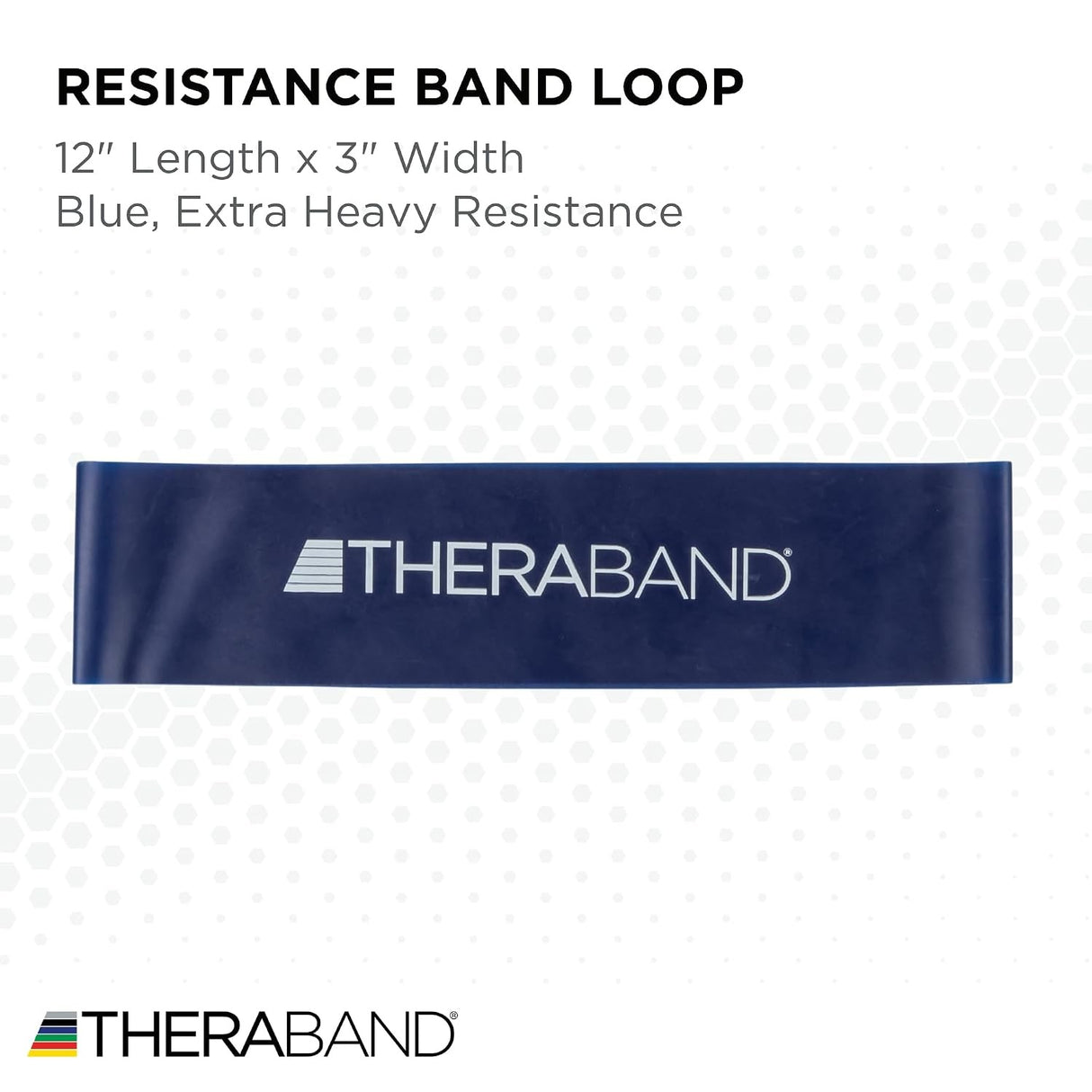 TheraBand Exercise Resistance Band, Blue, X-Heavy, 25 Yard