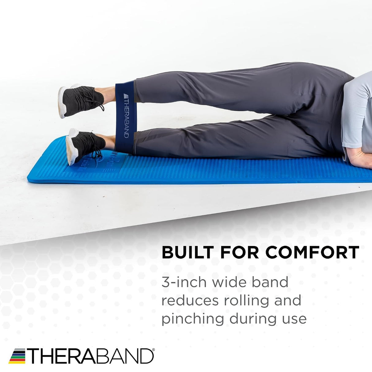 TheraBand Exercise Resistance Band, Blue, X-Heavy, 25 Yard
