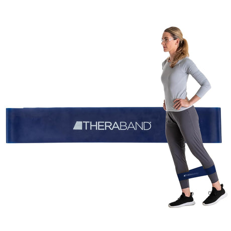 TheraBand Exercise Resistance Band, Blue, X-Heavy, 25 Yard