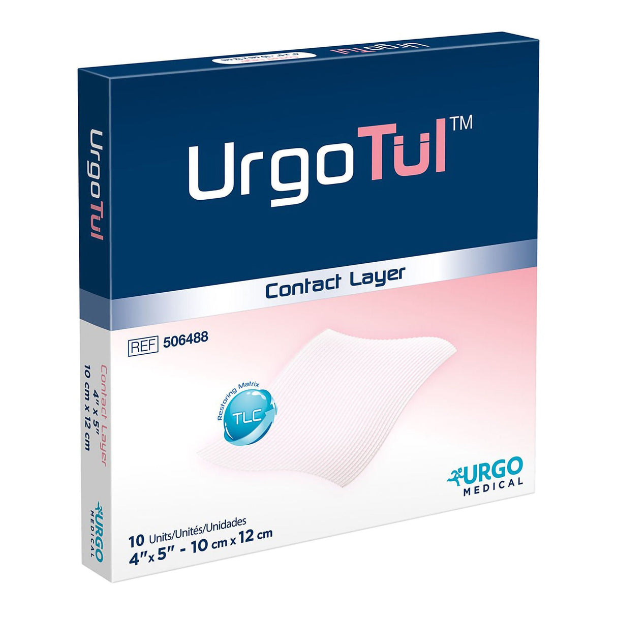 UrgoTul Impregnated Contact Layer Dressing, 4 x 5 Inch