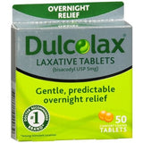 Dulcolax Bisacodyl Laxative Tablets, 5 mg - 81421002002 - LL Medico