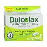Dulcolax Bisacodyl Laxative Suppository, 10 mg, USP - 81421002102 - LL Medico