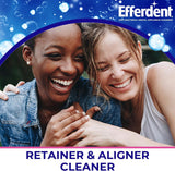 Efferdent Complete Clean Anti-Bacterial Dental Appliance Cleanser Tablets, Box of 44