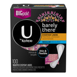 U by Kotex Panty Liners, Light Absorbency, Unscented