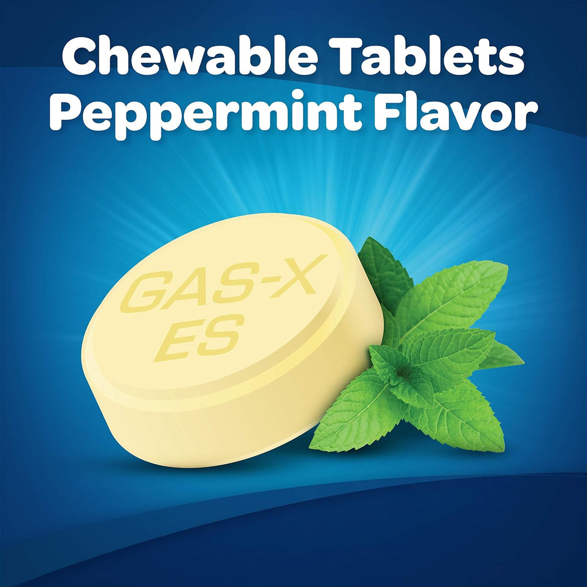 Gas-X Extra Strength Chewable Tablets, Simethicone 125 mg, Peppermint Creme - 00067012918 - LL Medico