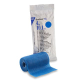3M Scotchcast Plus Cast Tape, Blue, Fiberglass / Resin, Latex-Free, 12' Length - LL Medico