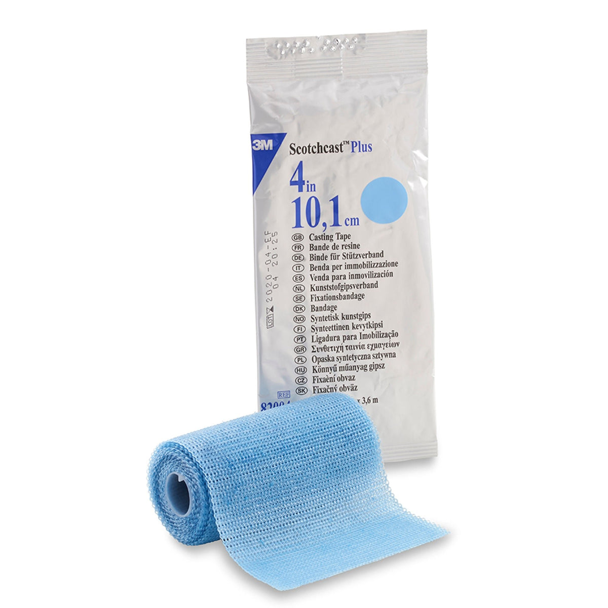 3M Scotchcast Plus, Cast Tape, Light Blue, Fiberglass - Resin - LL Medico