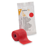 3M Scotchcast Plus Cast Tape, Red Latex-Free, Fiberglass / Resin, 12' Length - LL Medico