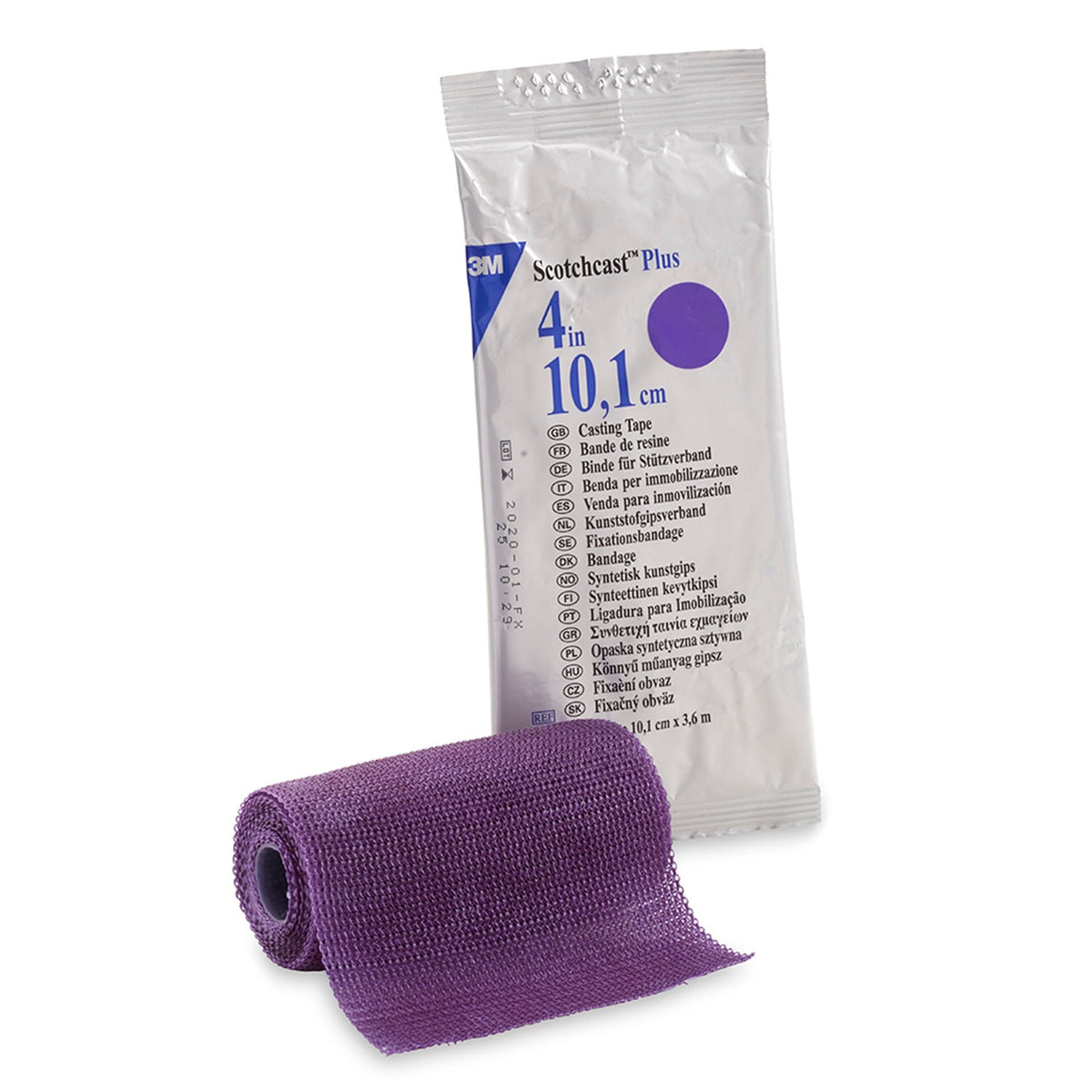 3M Scotchcast Plus, Cast Tape, Fiberglass / Resin, Purple - LL Medico
