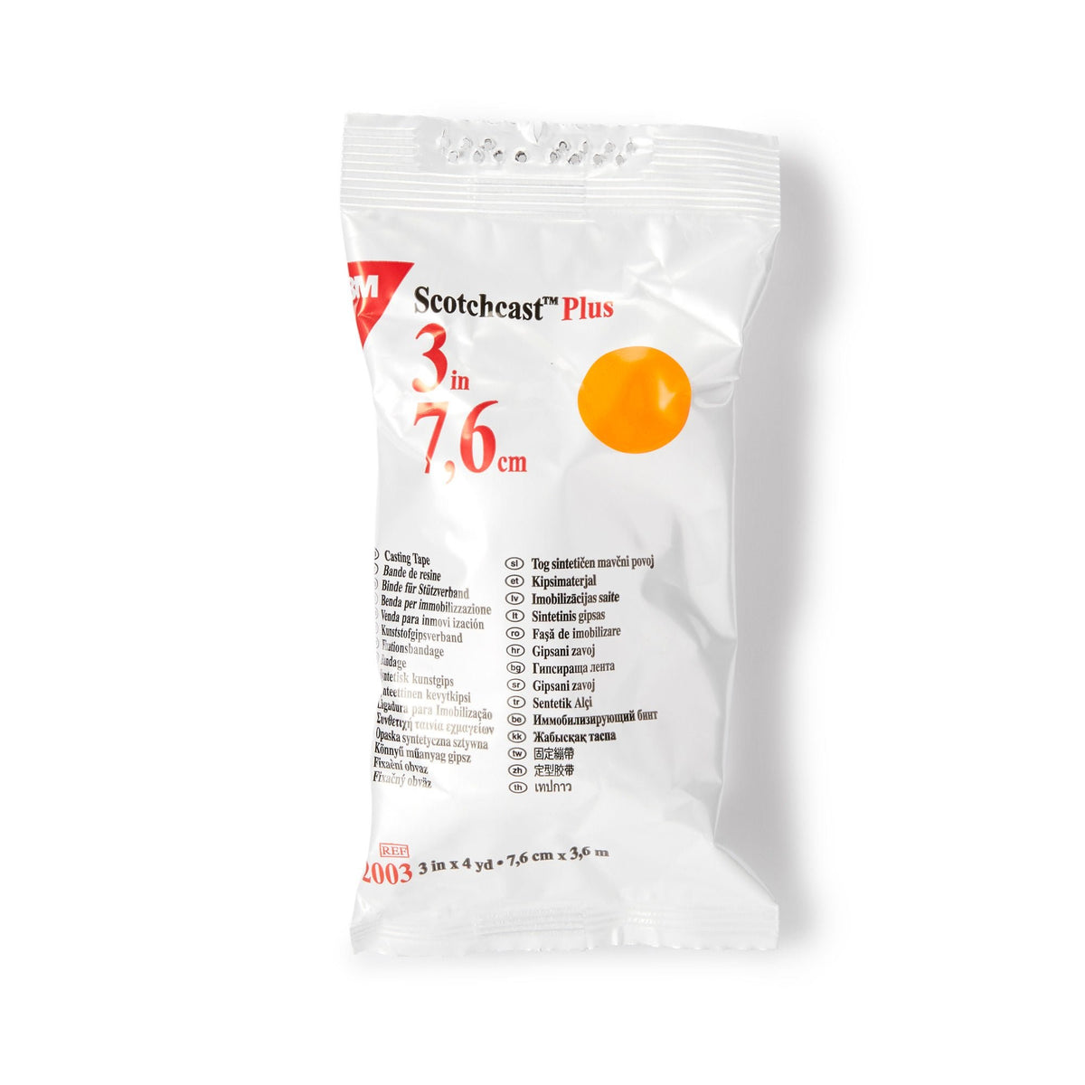 3M Scotchcast Plus, Bright Orange Cast Tape, Fiberglass / Resin - LL Medico
