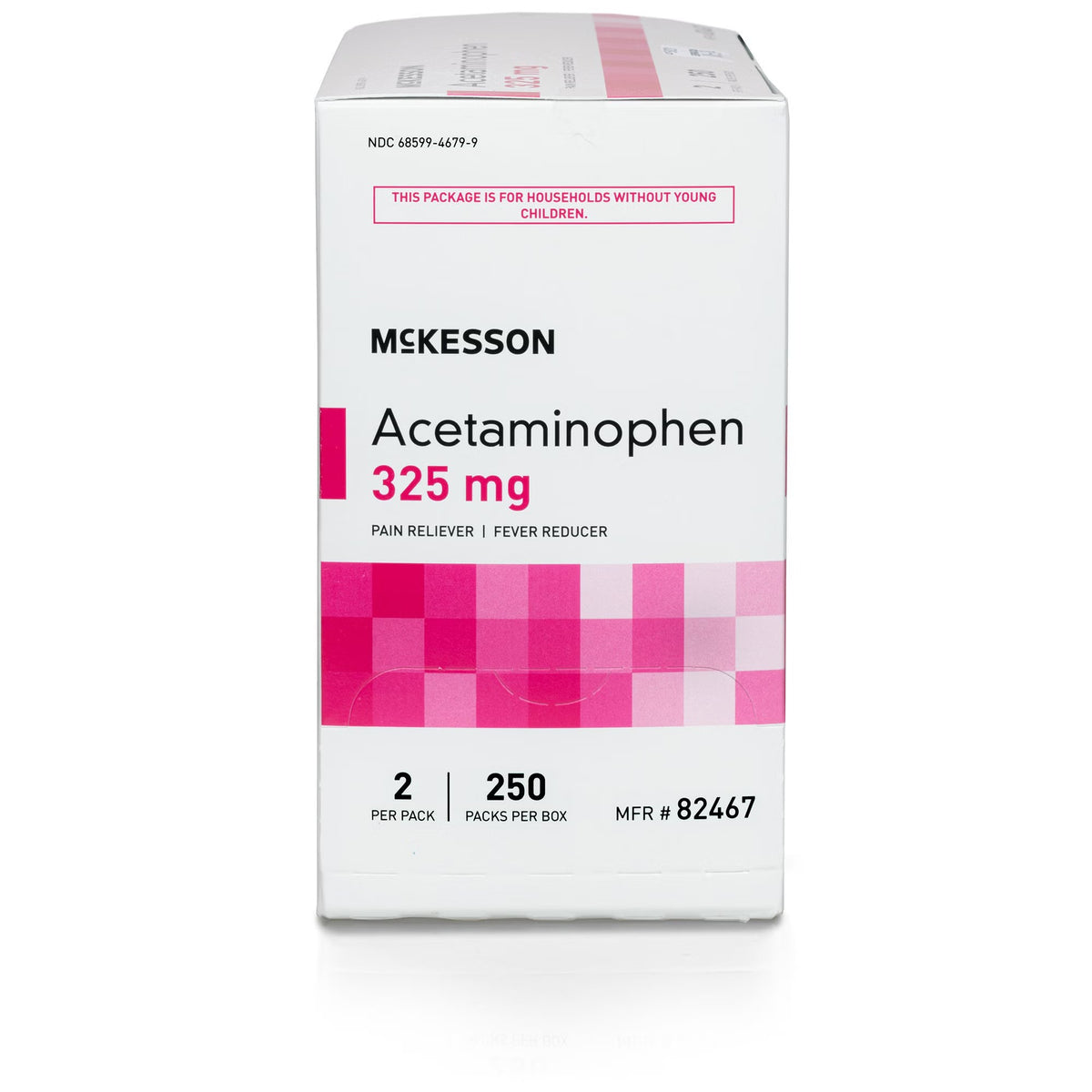 McKesson Acetaminophen Pain Relief, 325 mg, Unit Dose Tablet - 82467 - LL Medico