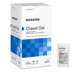 McKesson Benzocaine Oral Pain Relief Gel, 20% Strength, 0.75 Gram - 82474 - LL Medico